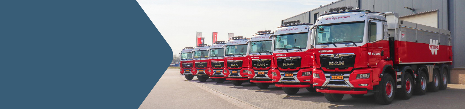 Vacature chauffeur vrachtwagenchauffeur C CE 10x4 kipper Wetering GWW Heesch XLIX Recruitment Oss Uden header